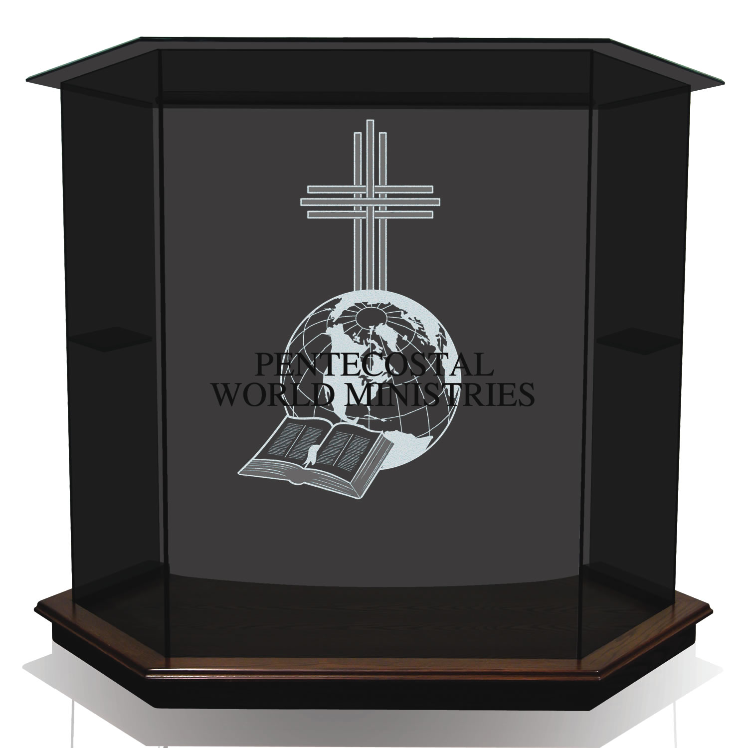 Pulpit - Tinted Glass